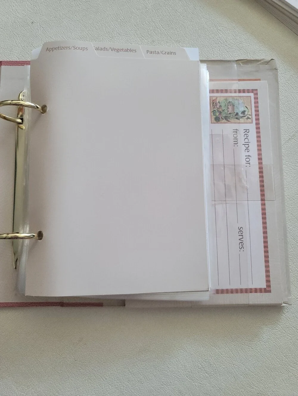 Meadowsweet Kitchens Recipe Binder Organizer Cottage Cottagecore Cookbook - NEW
